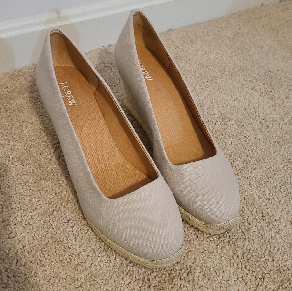 NWOB Jcrew Factory size 12 espadrilles